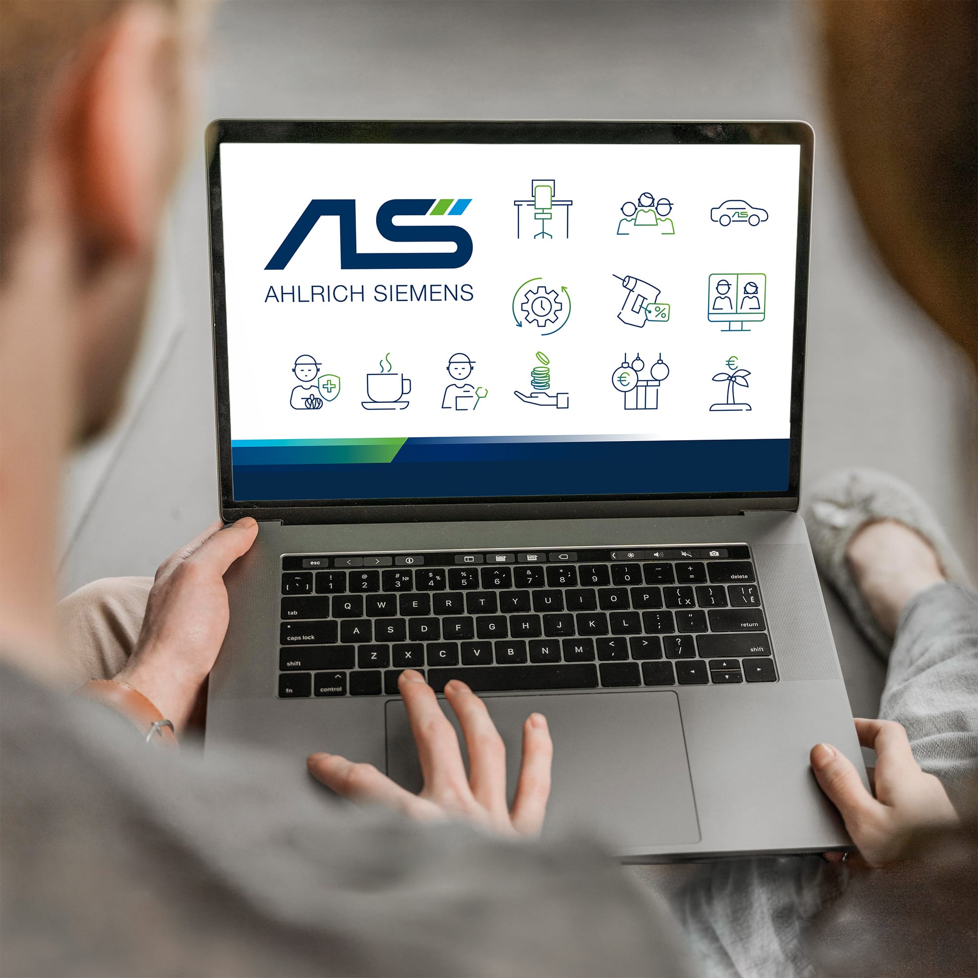 Benefits Icons Benefits als Icons auf Website