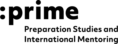 Logo :prime Preparation Studies and International Mentoring