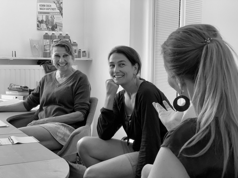 Silke Schorr, Andrea Stelter, WG-Team