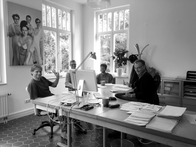 WG-Team, Andreas Bäumle, Bert Henke, Finn Thorwarth